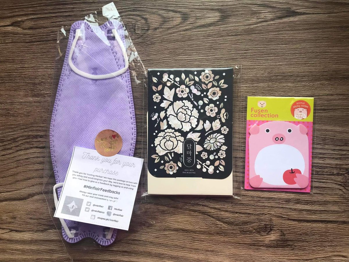 lauandy74's tweet photo. Thank you so much @Minflair! It was securely packed. Ang cute ng freebies. 
#MinflairFeedbacks https://t.co/IL72ngUtBz