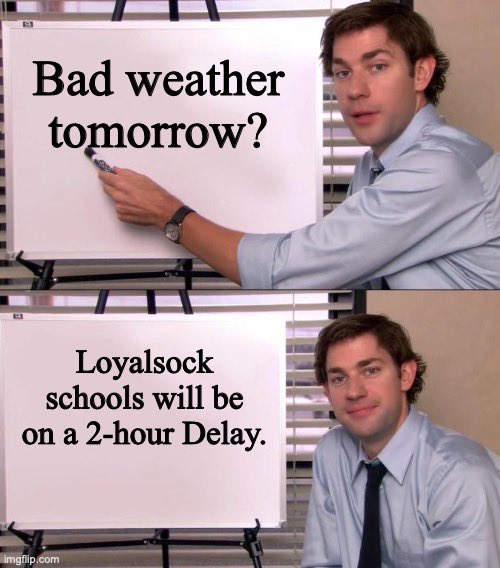 schick_pals's tweet photo. LTSD will operate on a 2 hour delay schedule tomorrow with no breakfast program. Stay safe Schick Family! https://t.co/WeEG7GIysN