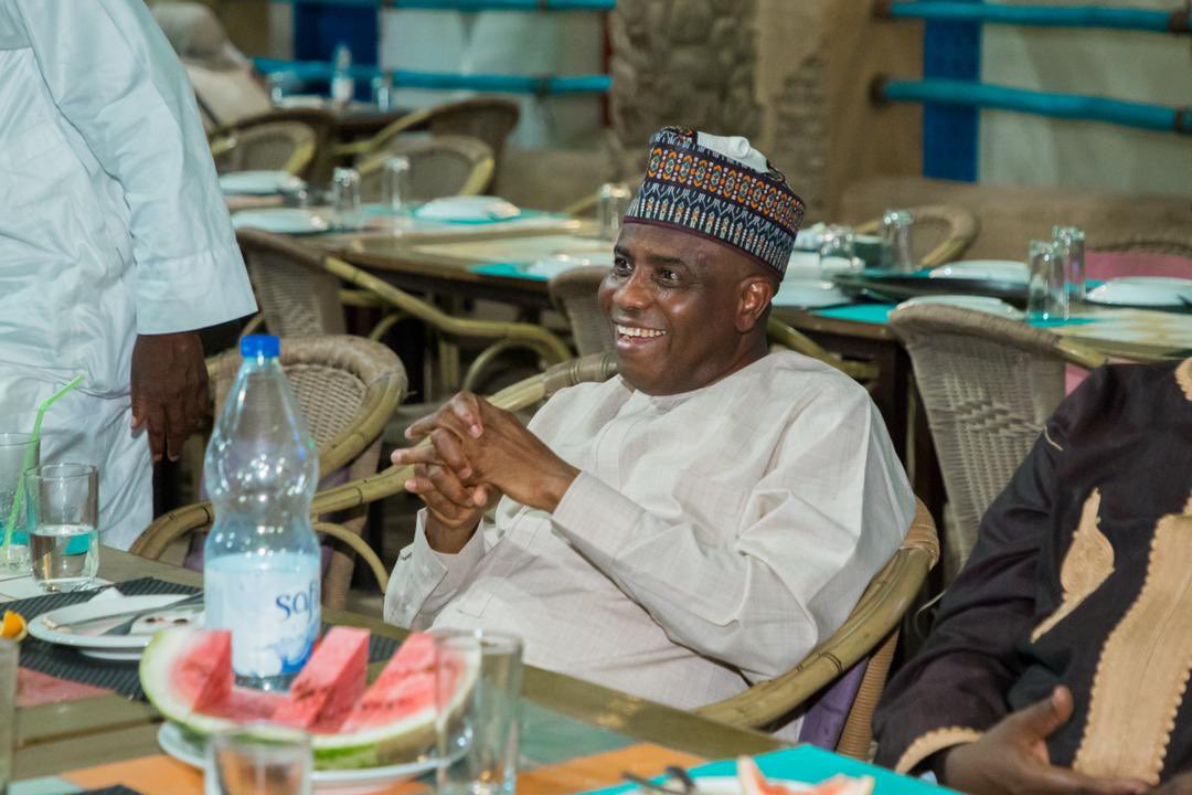 #TambuwalAt56: Happy 56th birthday to the youth-friendly governor, HE Rt. Hon. Aminu Waziri Tambuwal CFR. It’s indeed #TambuwalOClock🕰