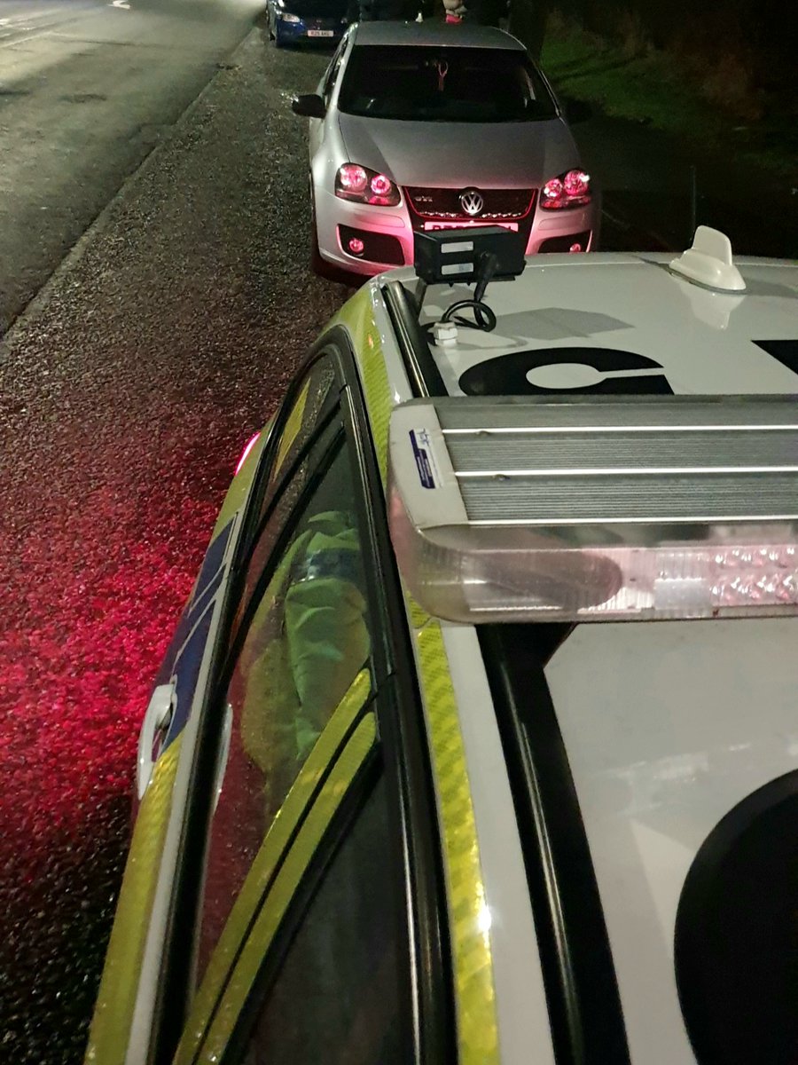 MerPolTraffic's tweet photo. The driver of this Golf GTI thought it was acceptable to use the M58 as a racetrack. He was seen racing an AUDI S1 and both paced at 126mph. He'd already received a Sec 59 warning &amp; his car was seized. We caught up with the S1 driver and both we were reported @NWmwaypolice https://t.co/e8DY7EzqcK