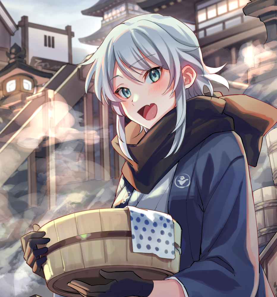「」|すざく＠２月１０日発売！『天空の異世界ビストロ店』のイラスト