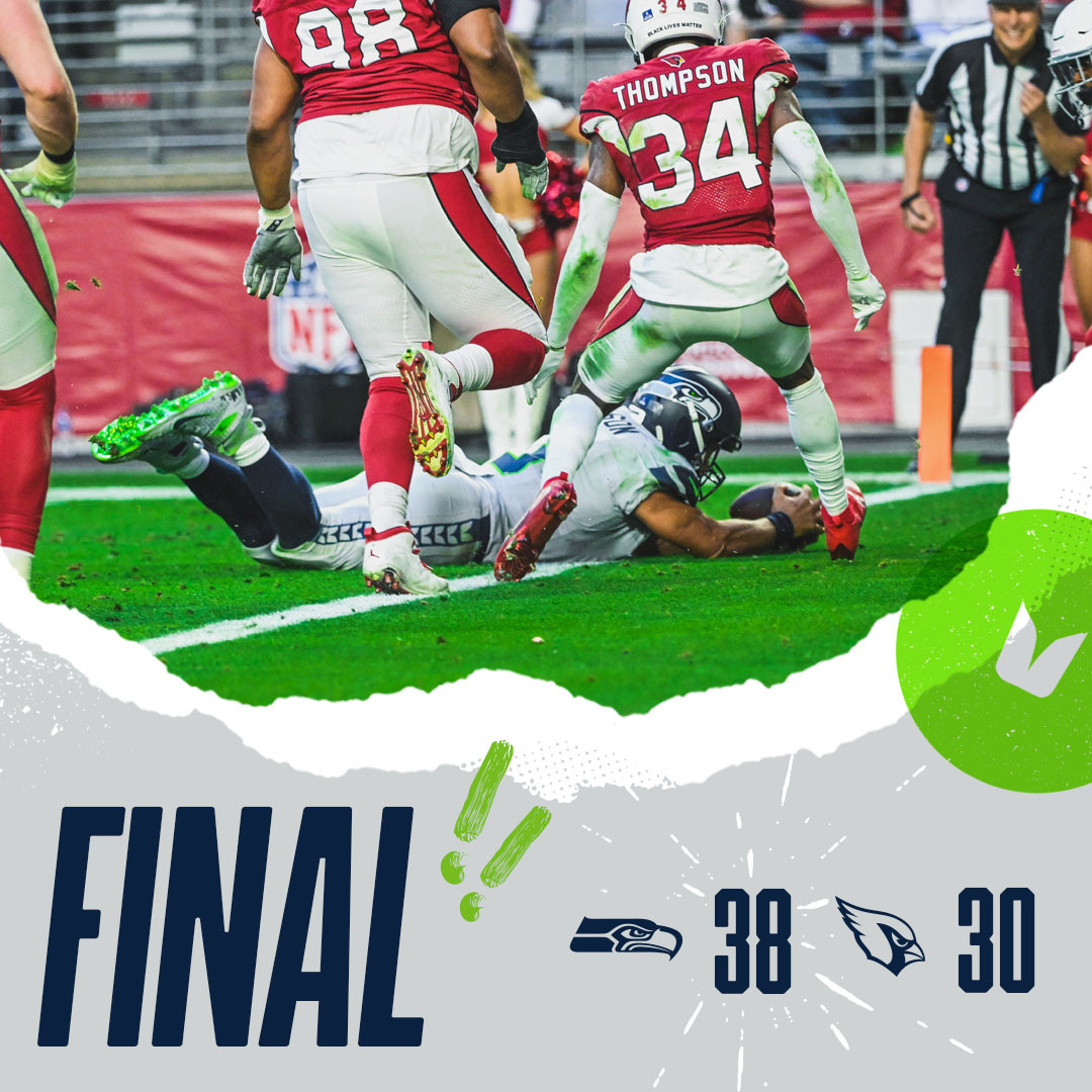 Seahawks's tweet photo. Wrapping things up with a W. #GoHawks https://t.co/yrdJPgWpcG