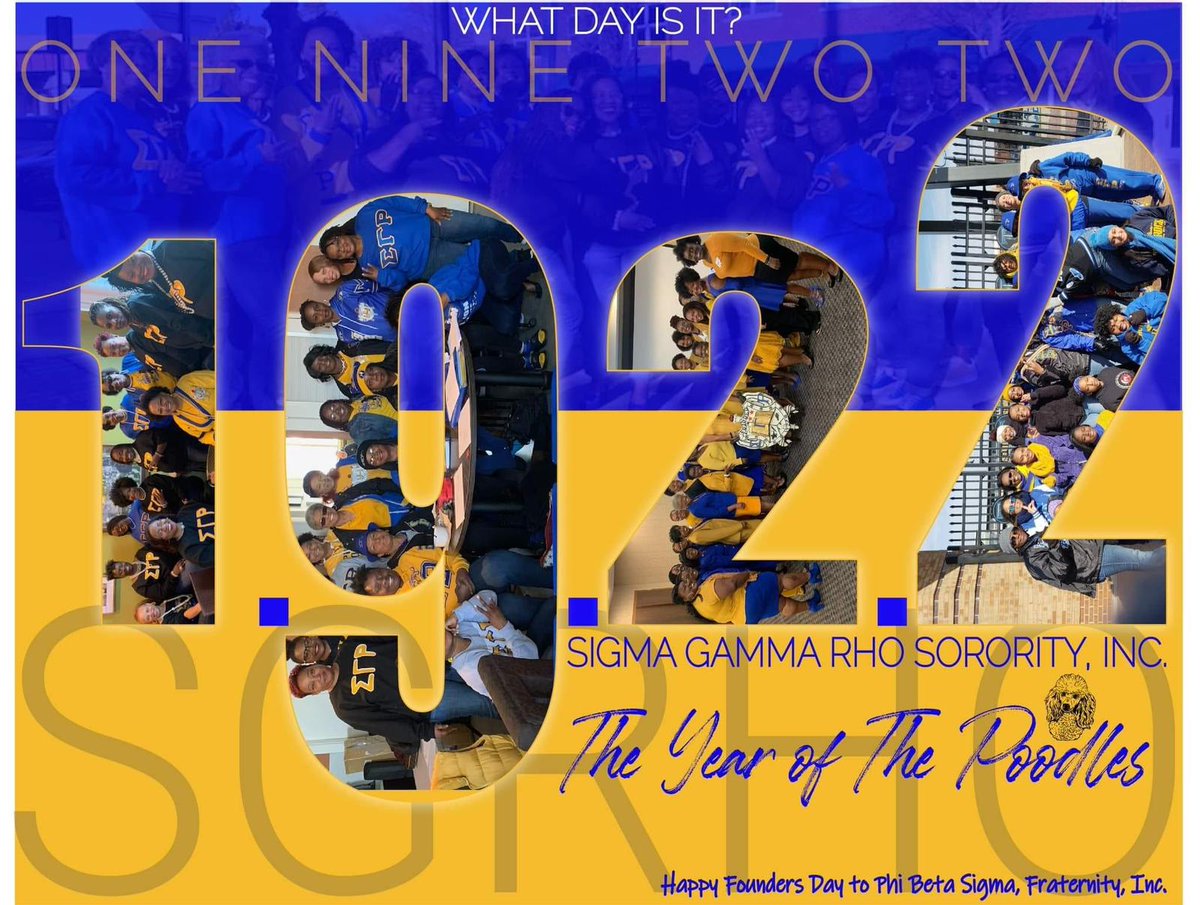 SGRho918's tweet photo. 1️⃣.9️⃣.2️⃣2️⃣
The Year of Poodle!🐩
#SGRho
#RHOadToCentennial
#AlphaXiSigma https://t.co/eEFXcAlmxH