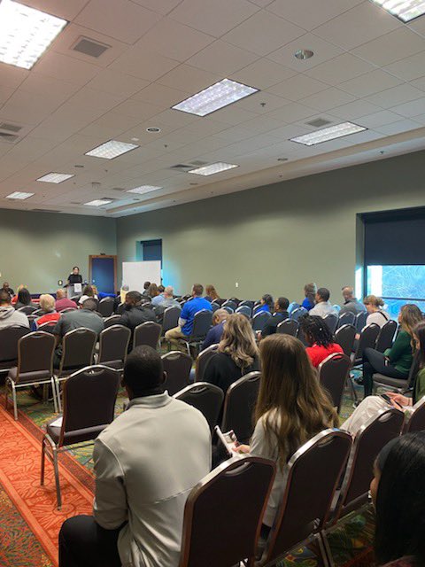 CoachMickeyG's tweet photo. Can not thank @Tiffani_Sykes and @CoachDavidson23 more for having histories of inclusive hiring and then agreeing to come talk about those histories at the First @WeAreAFCA Women’s Meeting, “Hiring Women in Coaching Panel.” https://t.co/dNqziB7ZJk