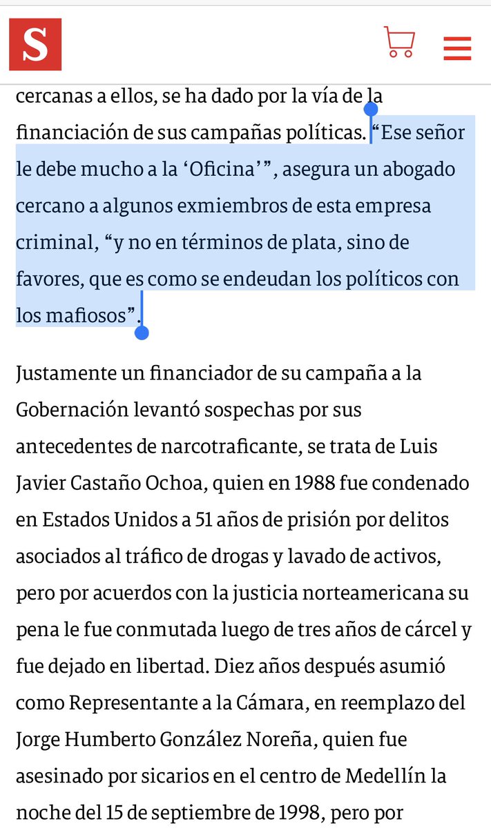 mateocardonah's tweet photo. El alcalde de Medellín que trata de cartel y mafia, a los empresarios, es aliado y amigo de Luis Pérez, el mismo ‘señor’ al que se refieren en este artículo por posibles vínculos con la bacrim La Oficina. Tiene los conceptos bien trocados @QuinteroCalle

https://t.co/da4w3gdszR https://t.co/X2Gq1emU05