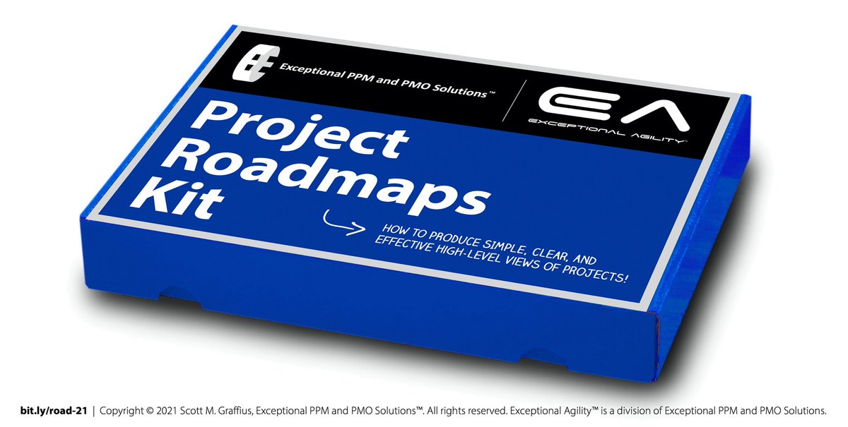 Exceptional_LLC's tweet photo. How to produce simple, clear, and effective high-level views of projects for executives and other stakeholders!

📦 Project Roadmaps Kit: https://t.co/ZEThk0frfY

#projectmanager #projectmanagement #projectmgmt #infographic #roadmaps #projectroadmaps #PMO #ePMO #projectplanning https://t.co/Bq0cGpeaCI