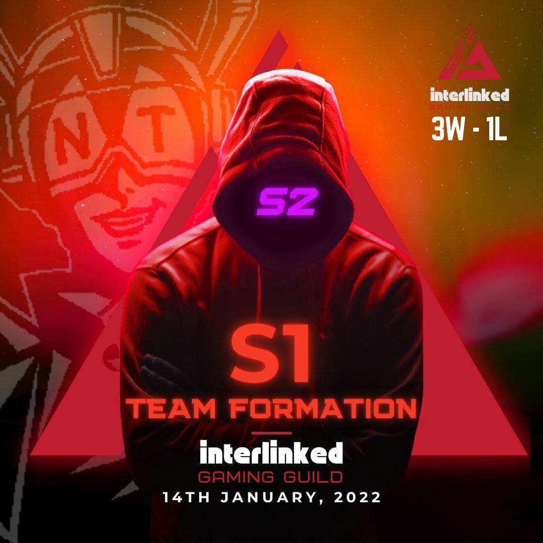 If you are an ELITE GAMER or want access to ELITE GAMERS: 

Interlinked Gaming Team Formation happening on Friday, Jan 14!

Looking for:
- S1 Citizens
- S2 Holders/Players
- or anyone who want to join the #NeoTokyo $1M tournament prize pool

Join us! discord.gg/emHB5U7c 🦀🎮