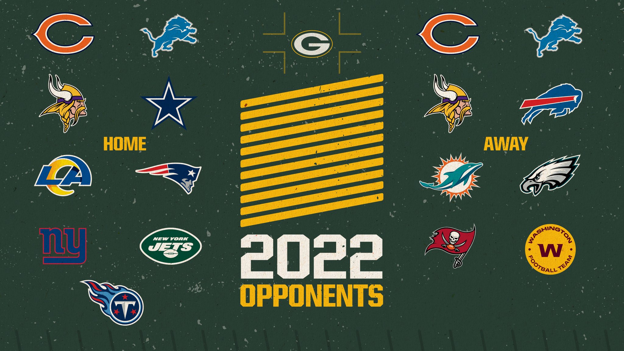 Green Bay Packers on Twitter "The Packers' 2022 opponents are set. 📰