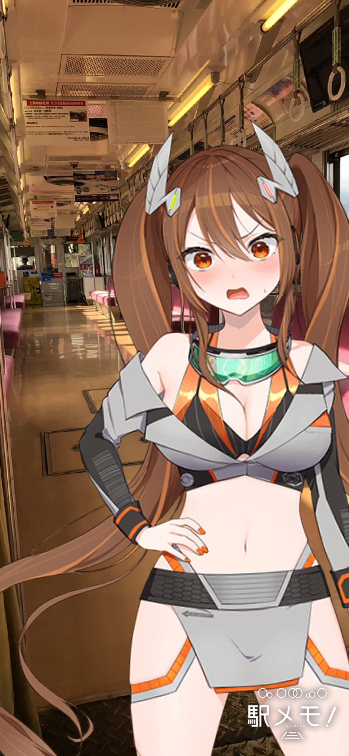 柑橘 リコとおでかけ中 おでかけカメラ 駅メモ Iks Gear 上高地線貸切になっちゃったので ので なに T Co Nbudbr1i49 T Co Qtvfvbpkkt Twitter