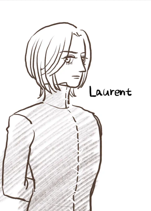 几年前画的Captive Prince的Laurent… 