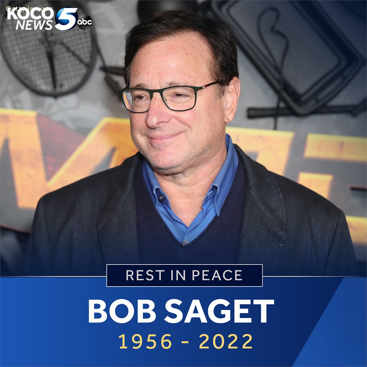 koconews's tweet photo. RIP | Bob Saget, star of 'Full House,' dies at 65 https://t.co/0LXtOFz7wW
