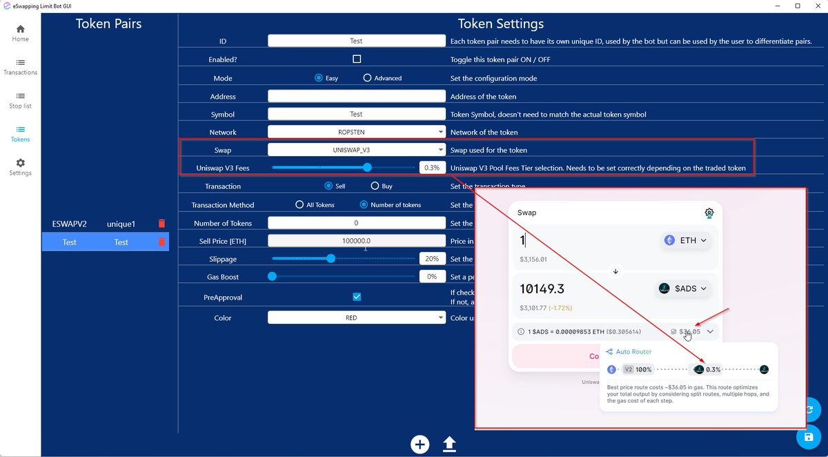 e_swapping's tweet photo. There is a small fix for gui, if you use uniswap v3 just download again and replace files without settings folder 
https://t.co/MOqxRrn69v
#ETH #Ethereum #CryptoNews #UniSwap https://t.co/6YsRd4n2zm