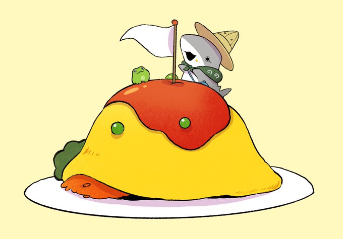 「オムライス 蕃茄」のTwitter画像/イラスト(人気順)