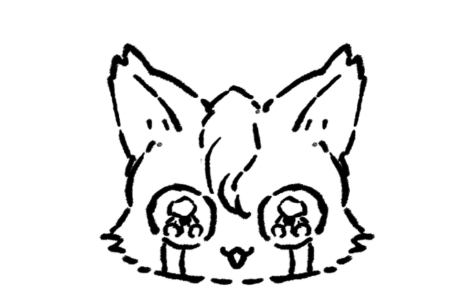 赤ずきんチャチャがトレンド入りしているのでうろ覚えリーヤを落書きしました。子供のころよく描いてたのだわ～。 