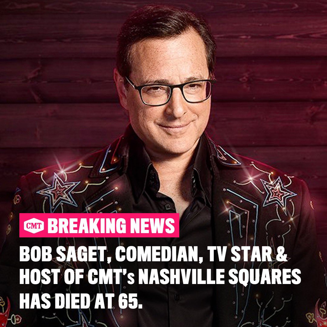 Our hearts are with Bob Saget’s family, friends, and fans around the world 💔