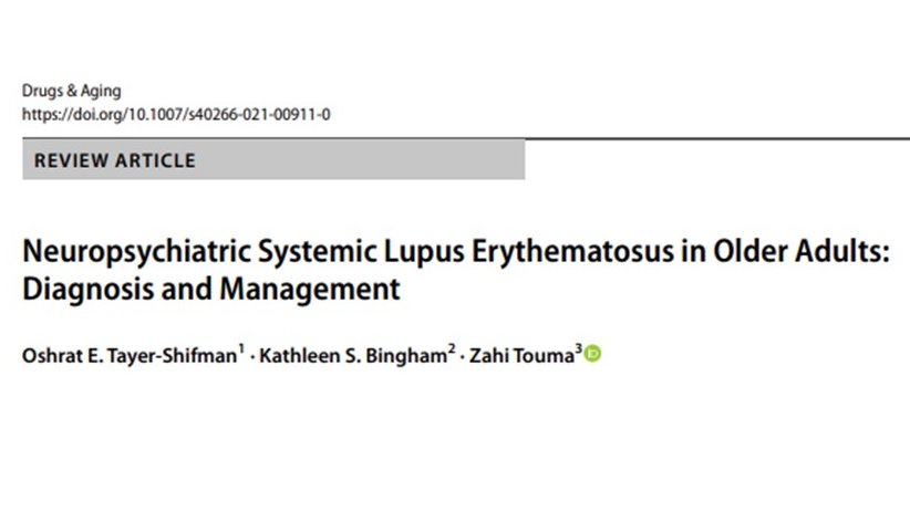 Neuropsychiatric SLE (NPSLE) in Older Adults: Diagnosis and Management

Check our recent review: Oshrat E Tayer-Shifman &amp; Kathleen S Bingham

link.springer.com/article/10.100…

<a href="/katie_bingham/">Katie Bingham</a> <a href="/SchroederInst/">Schroeder Arthritis Institute</a> @flare4fashion <a href="/KrembilF/">Krembil Foundation</a> <a href="/rozenbojm/">Nathalie Rozenbojm</a>
