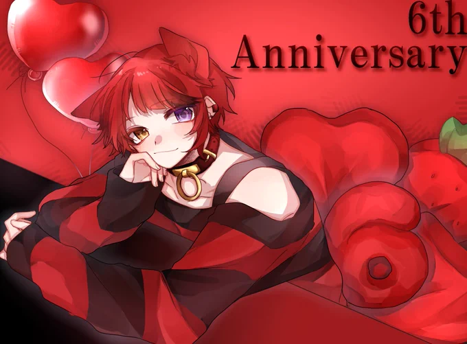 - ̗̀  莉犬くん活動6周年おめでとうございます🐶🍓 ̖́-

リスナー想いですとぷりといっしょに色んな事に挑戦してくれる大好きな貴方へ
これからもたくさんの挑戦を見守らせてください!
#りいぬぎゃらりー 
#莉犬くん活動6周年 #莉犬くん6周年 