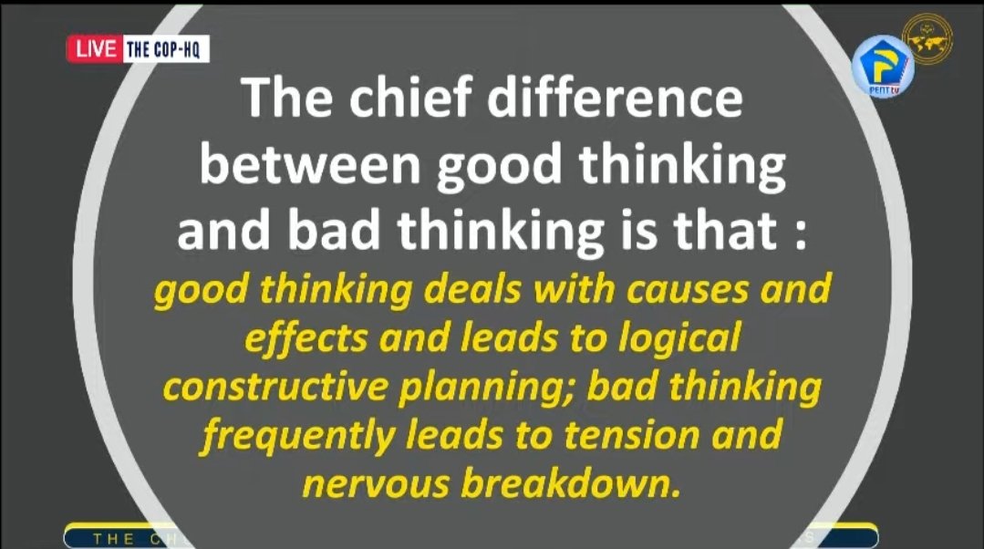 PentTvGh's tweet photo. #Goodthinking 👍🏼🤔 vs #badthinking 👎🏼🤔 o  #specialsundayservice with @Apsericnyamekye on @PentTv Gh @thecophqofficial https://t.co/vL3ljIHZ2F