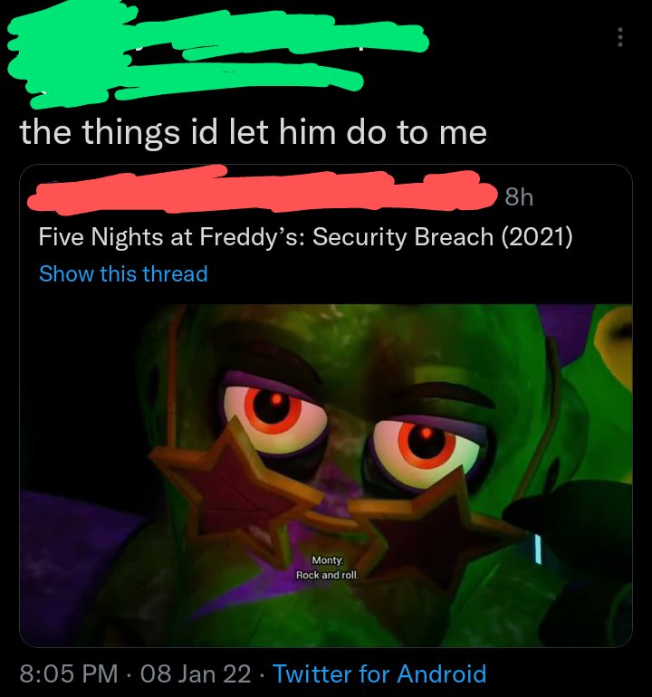 People Down Bad for FNaF Animatronics on X: Funtime Chica https