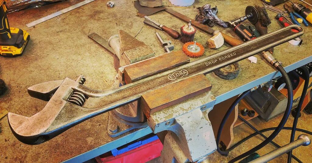DEFENDERist's tweet photo. Seem to spend nearly as much time refurbishing the things you need to do the refurbishment π€π
#refurbished #resto #vintage #tools #spanner #steamengineproblems
.
Feel free to insert adjustable jokes in comments: https://t.co/9ZJYfDDknF