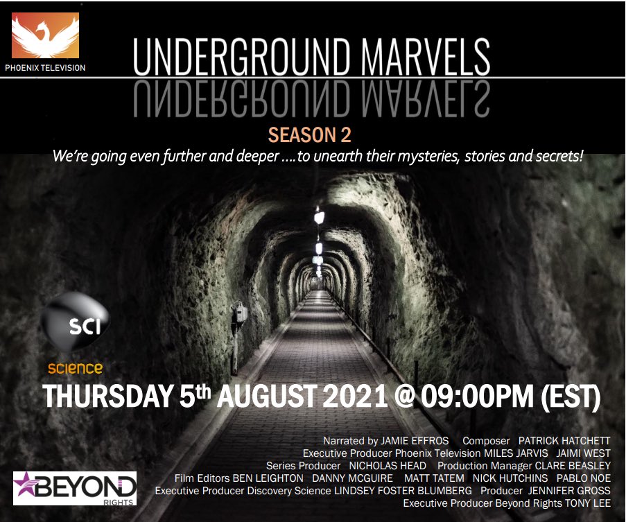 Miles Jarvis (@milesjarvis) on Twitter photo Tomorrow night at 8pm on Yesterday, season 2 of Underground Worlds. A huge achievement for the awesome team that made this brilliant, returning series during lockdowns and restrictions across the globe. Thank you all! <a href="/YesterdayTweets/">U&Yesterday</a> @beyond_rights Tomorrow night at 8pm on Yesterday, season 2 of Underground Worlds. A huge achievement for the awesome team that made this brilliant, returning series during lockdowns and restrictions across the globe. Thank you all! <a href="/YesterdayTweets/">U&Yesterday</a> @beyond_rights