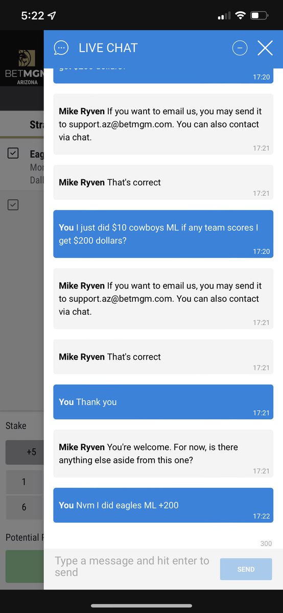 IssacDHarper's tweet photo. @BetMGM your customer service is horrible, robbed me for my money!

Now I’m getting emails stating I’m not eligible but the previous night your own representative gave me this offer and told me to do so. https://t.co/vxW9w3fVDF