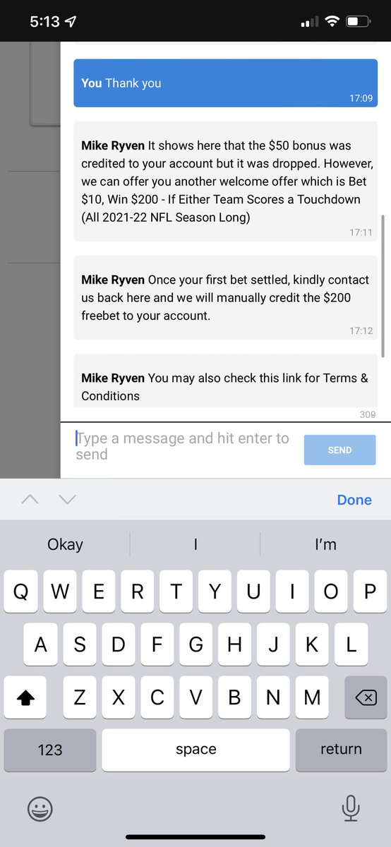 IssacDHarper's tweet photo. @BetMGM your customer service is horrible, robbed me for my money!

Now I’m getting emails stating I’m not eligible but the previous night your own representative gave me this offer and told me to do so. https://t.co/vxW9w3fVDF