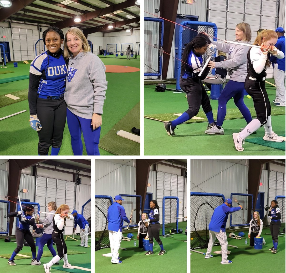 AlyssaRussell36's tweet photo. Sending a HUGE THANK YOU to Coach Angie and Rick Nicholson @GSU_Softball. I had an amazing time at the camp today. I loved the mechanics they taught. #alwaysaskwhy https://t.co/qtULt5pHnC