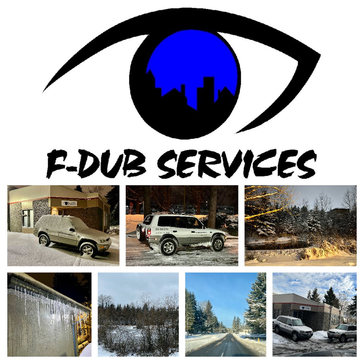 DubServices's tweet photo. A little late post and glimpse into our commitment to our clients providing #therealextrapatrol. Our fleet did sustain some Boobooโs but eagle tire and automotive @FedWayChamber kept us up and running. #trespassbusters, #patrolandmore #patrolking #federalway https://t.co/K0COrz9dkf