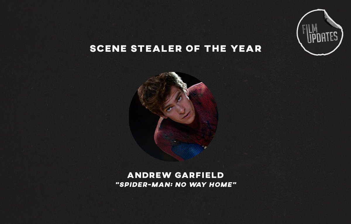 RT @FilmUpdates: #FilmUpdatesAwards

Scene Stealer of the Year

Winner: Andrew Garfield, 'Spider-Man: No Way Home' https://t.co/LtRi3zd6xn