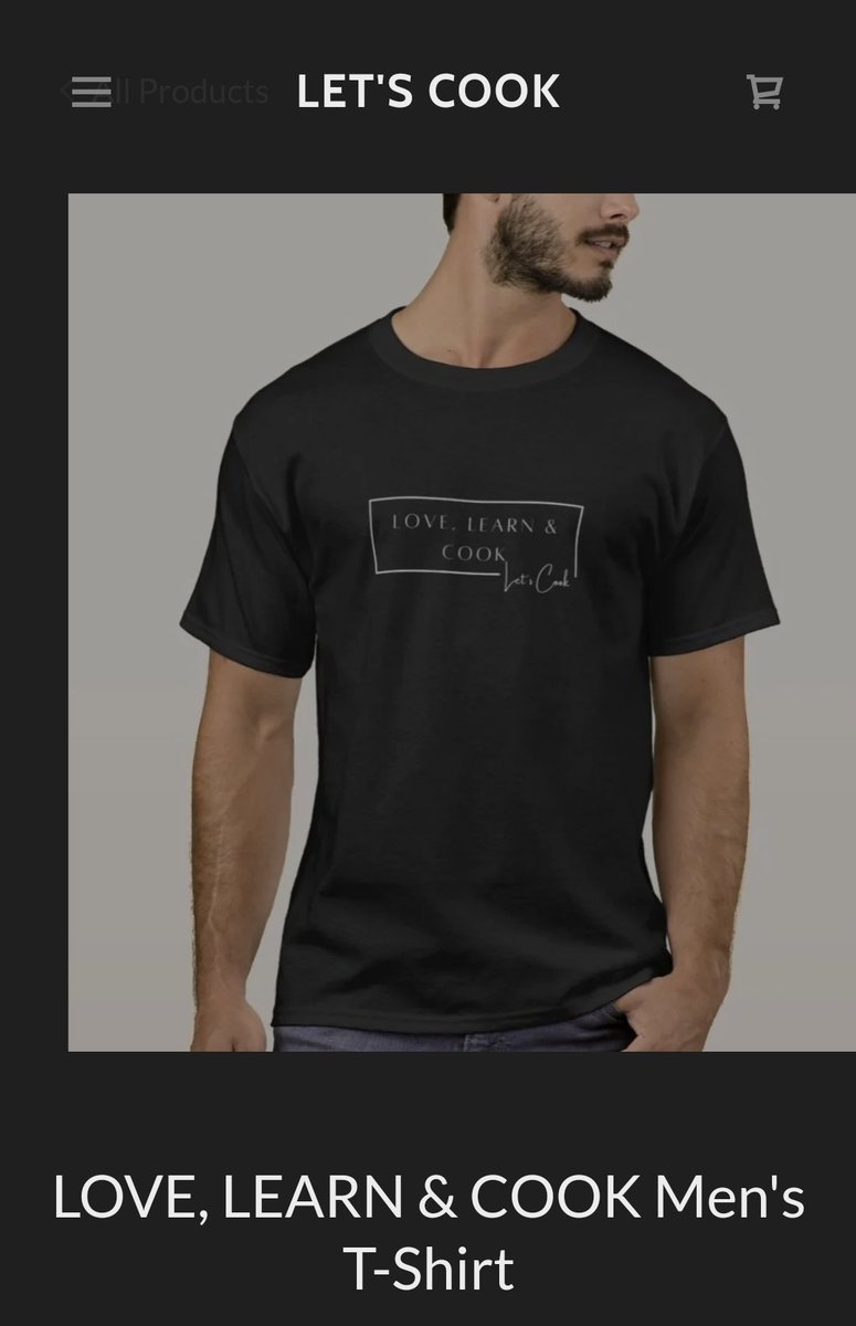 The Let's Cook merchandise store is now open! Go to letscookworld.com Amazon store opening soon! 
#letscook #LoveLearn&amp;Cook
