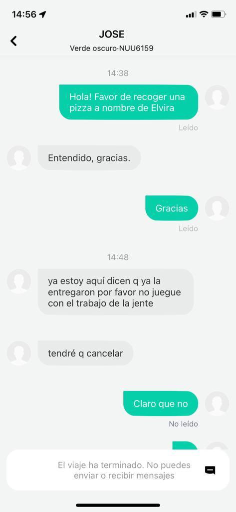 hectorin's tweet photo. ATENCIÓN @DiDi_Mexico su conductor José con número de placas NUU6159 se robó (literal) mi pedido! De @chiwawasMx  Y todavía tiene el cinismo de decir “no juegue con el trabajo de la gente”. https://t.co/eS7HGfGjpq
