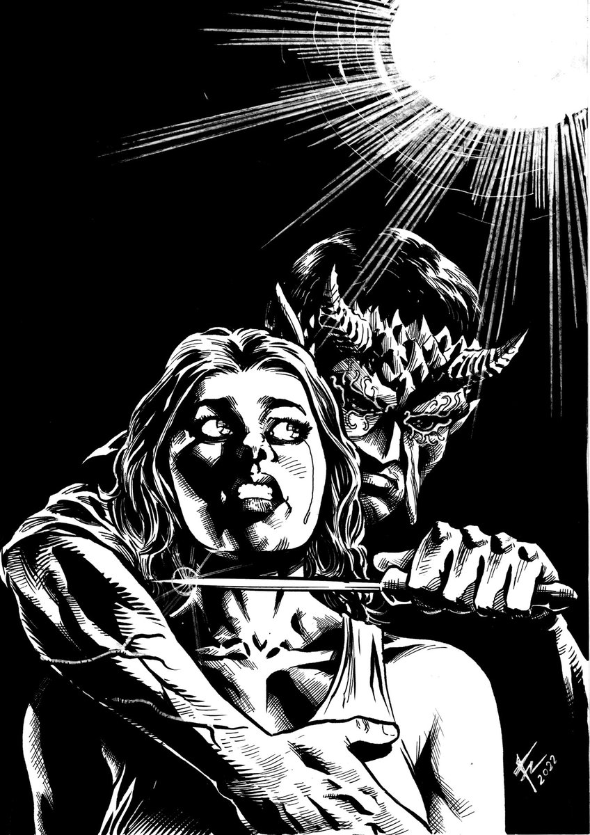 BrianLHawkins's tweet photo. Yo @FlavioR_arts gifted THE LUNATIC, THE LOVER, &amp; THE POET Act 2 #kickstarter campaign with this incredible illustration/pinup. We are humbled by him sharing his talent with us. Support and grab a copy of our horror comic book series here ➡️ https://t.co/LbfkN78T8H
#comics https://t.co/NqDy5sblyx