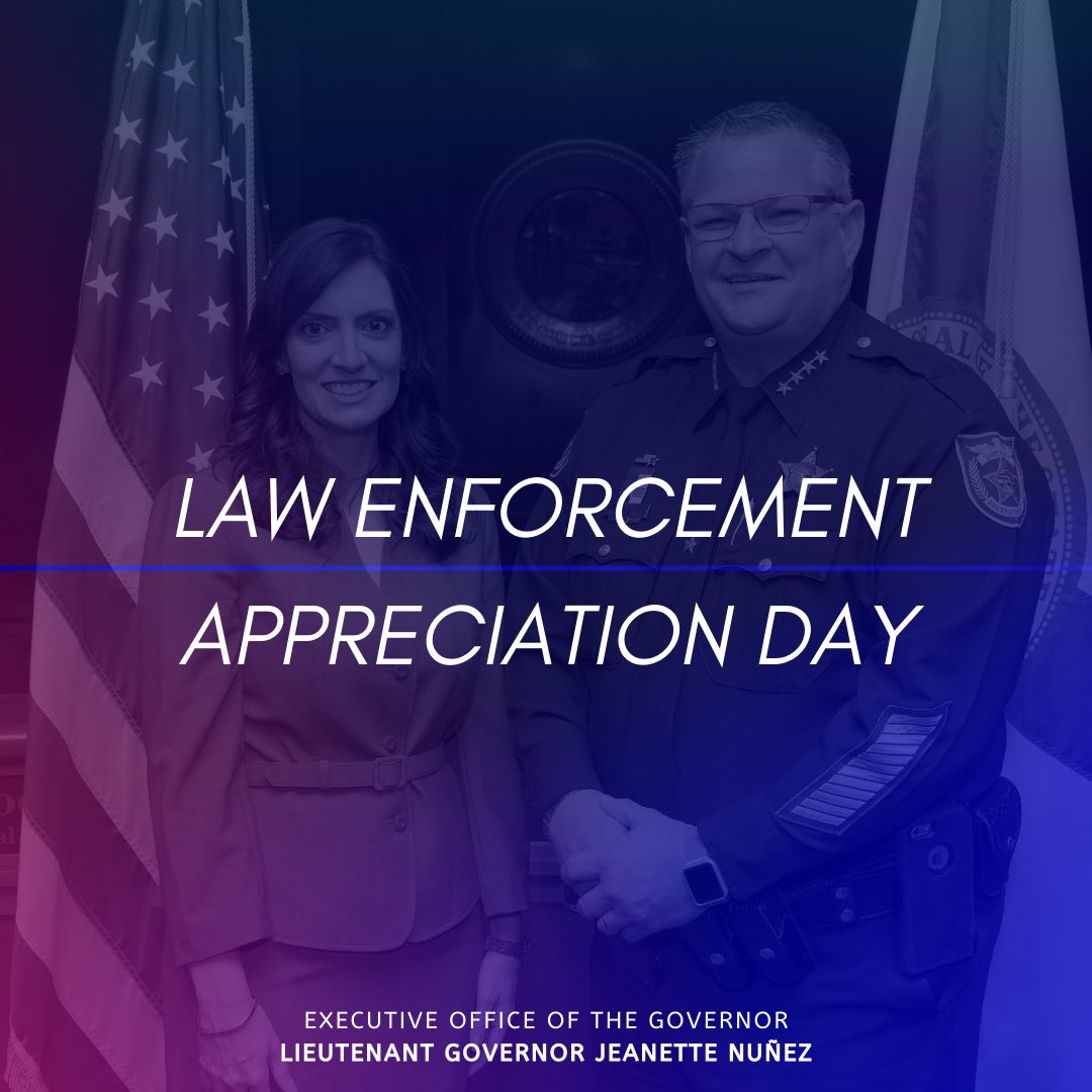 FIUPresident's tweet image. Today and every day, we owe our men and women in law enforcement a profound debt of gratitude for keeping our communities safe. 

#LawEnforcementAppreciationDay