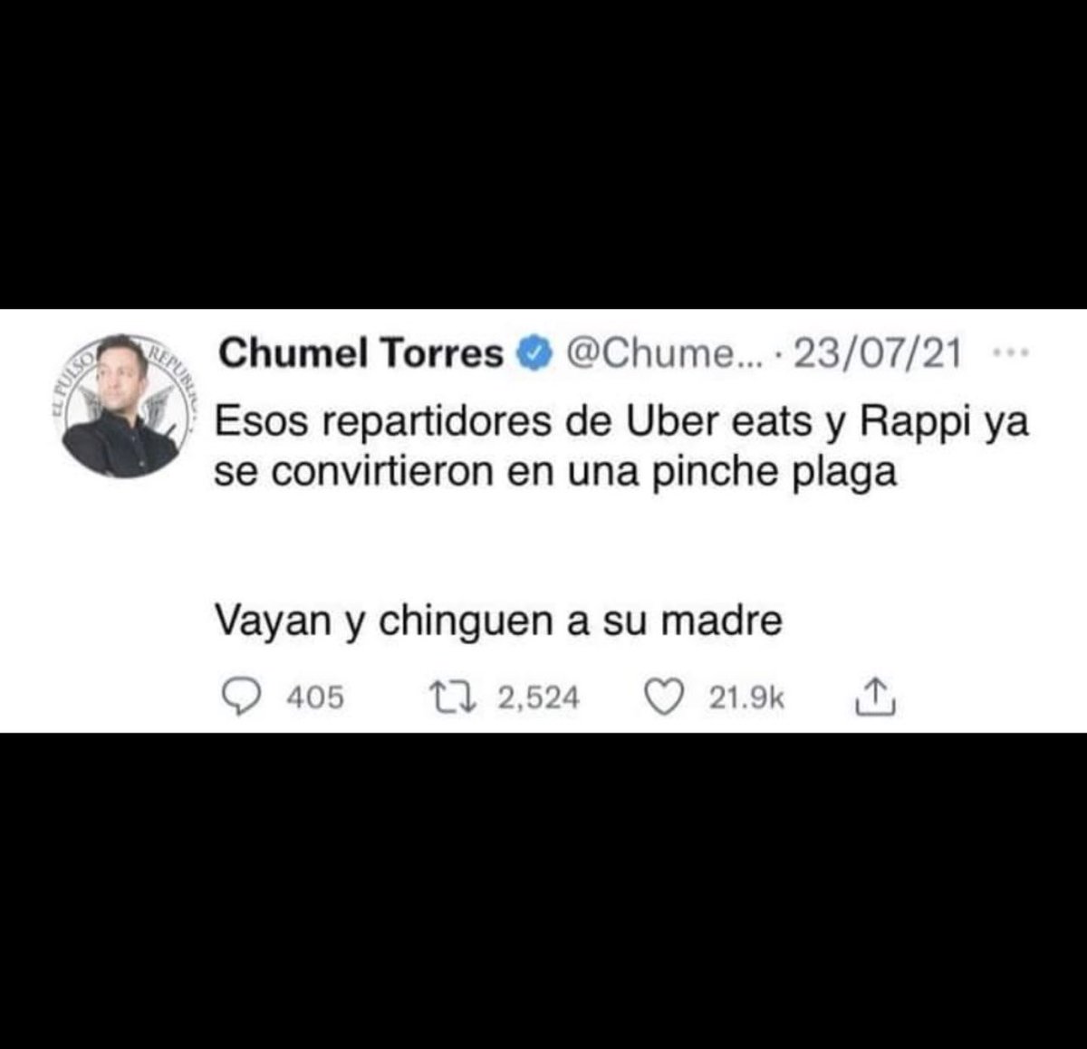 RulCardos's tweet photo. "...Hasta que, meses después, me contraten para hablar bien de su marca, por supuesto..." https://t.co/fRad6Ay3q3