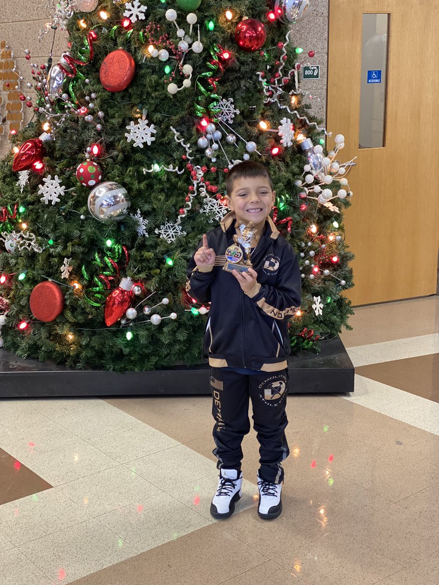 Great day at The Crushing Christmas Classic wrestling tournament. Padraig went 3-0 and took home first place.