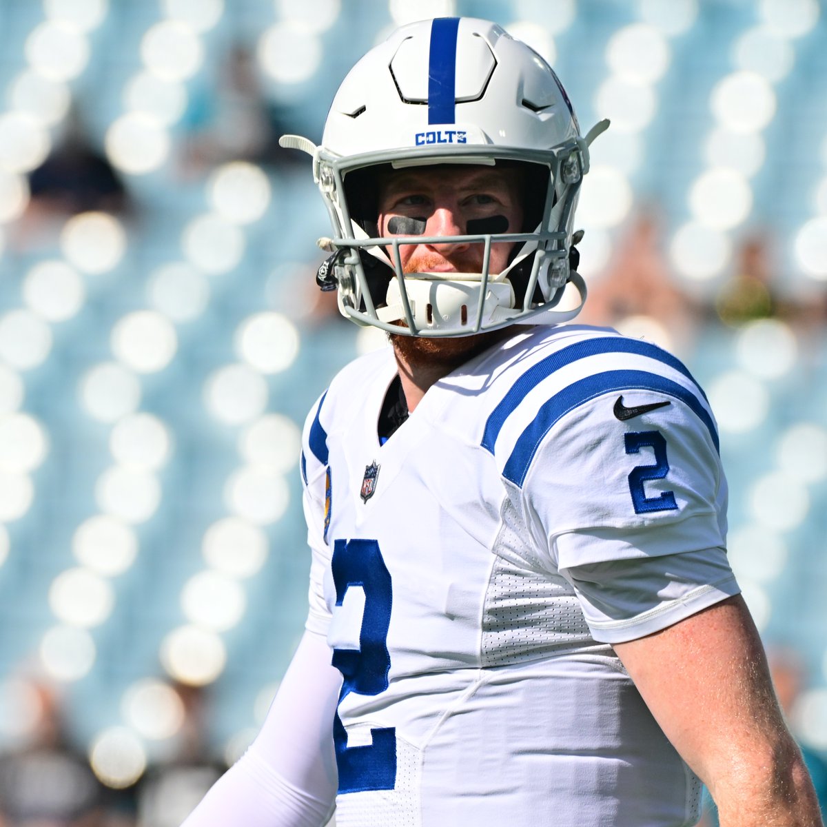NFLonCBS's tweet photo. Colts become first team since the merger to lose to a 2-14 team, with a playoff berth on the line, with hundreds of clowns in attendance. https://t.co/oS2PRtyQ71