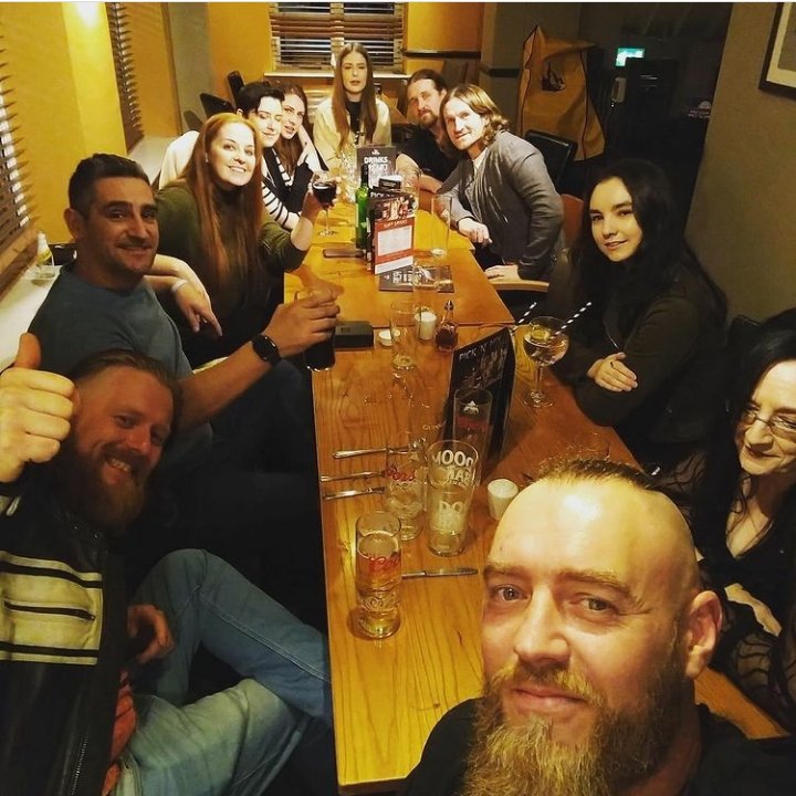 NadineKerrActor's tweet photo. Had an amazing night getting to know some of the cast for @TheTimeoftheWo3 Can't wait to start filming! 🎬🎥🎞📺 https://t.co/M5KSCQAw4q