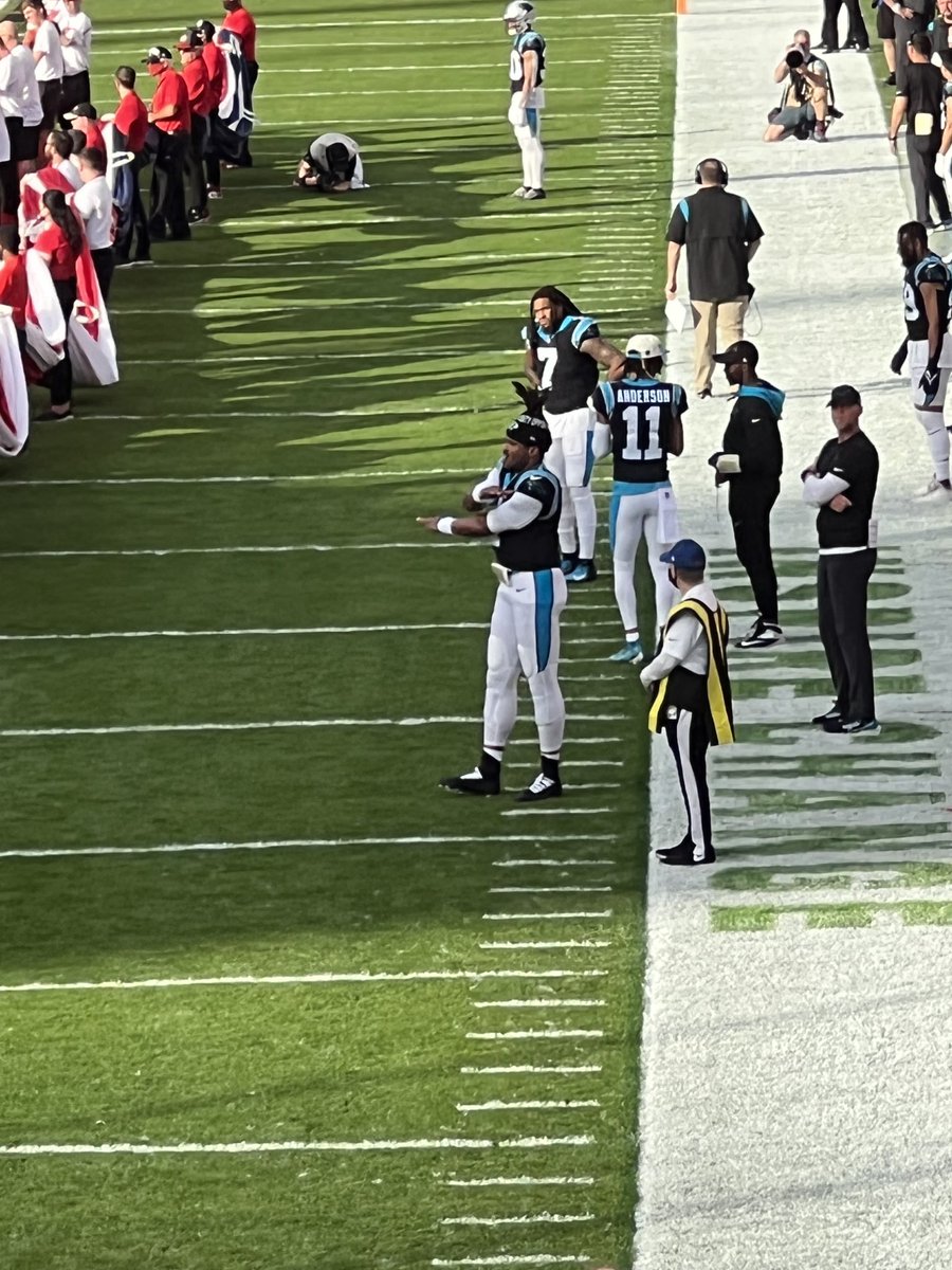 Cam freaking Newton…🐐