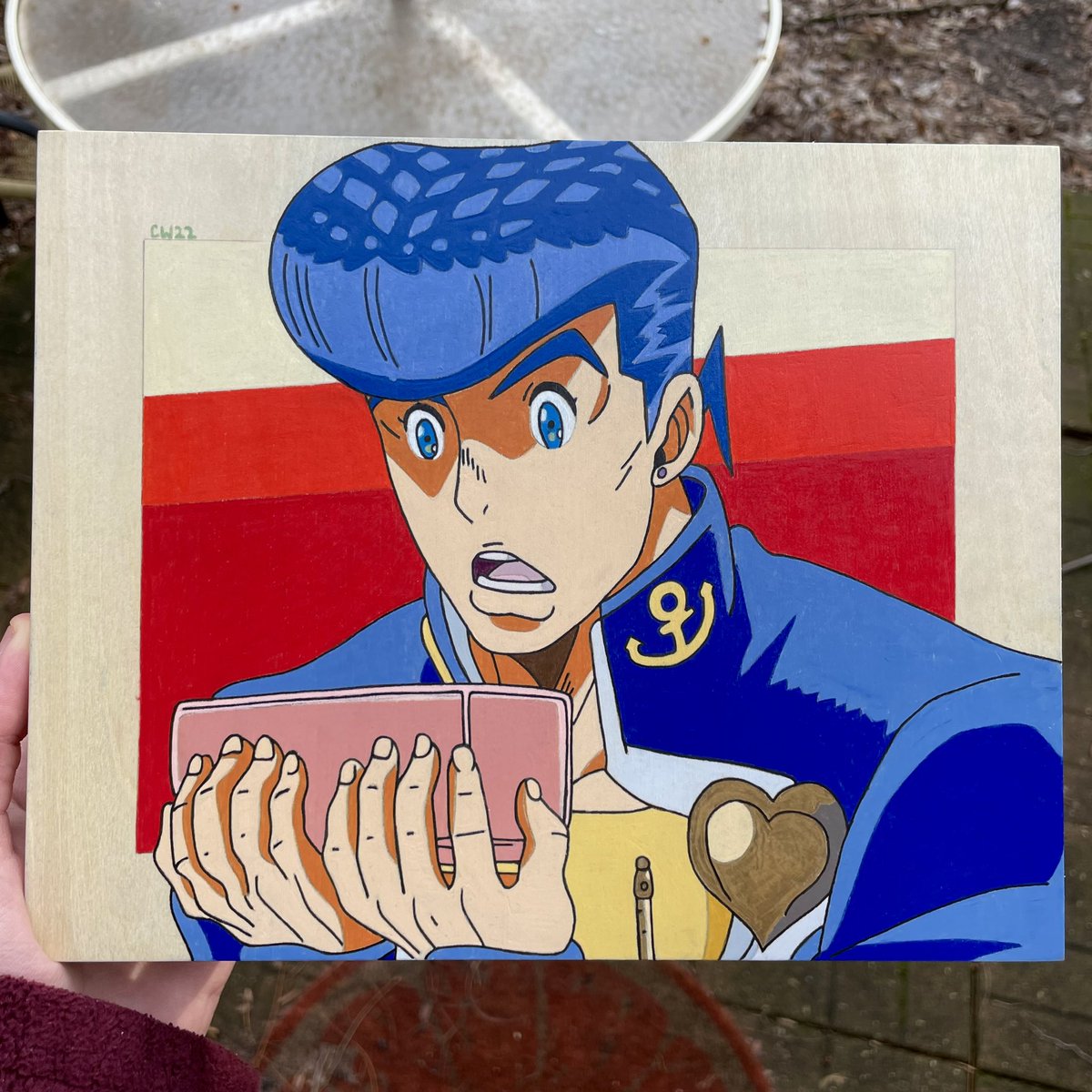 CaysIsCool's tweet photo. Finished this JoJo commission today 🤩 https://t.co/OOcZC6WcEz