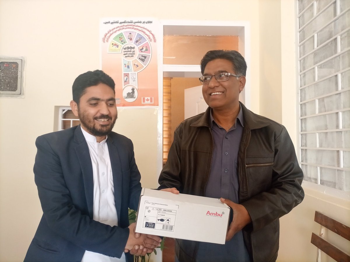 Manzoor70810227's tweet photo. Provided resuscitation apparatuses to Dr Imran for Telemedicine services at DHQ Hospital Harnai https://t.co/rsxCmAvtn9