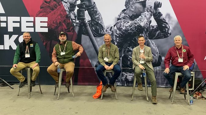Honored to participate in a panel discussion with Directors from Arkansas, Alabama, North Carolina, and Kentucky at the <a href="/ArcheryTrade_/">Archery Trade Association</a> annual convention in Louisville Kentucky on Saturday. #tnwildlife