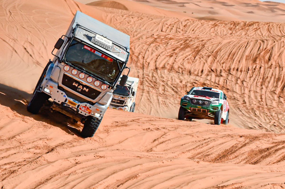 La garra guaraní ejemplificada en un número: 6️⃣8️⃣ posiciones recuperadas por Andrea Lafarja <a href="/ALracingOficial/">Andrea Lafarja</a> en una sola etapa saliendo desde el puesto 216 del #Dakar2022 
La paraguaya dejando todo en Arabia Saudí 🇸🇦para llegar a la rampa final.
#VamosCampeona! 🛻💨🔥🏜🇵🇾🇵🇾🇵🇾
