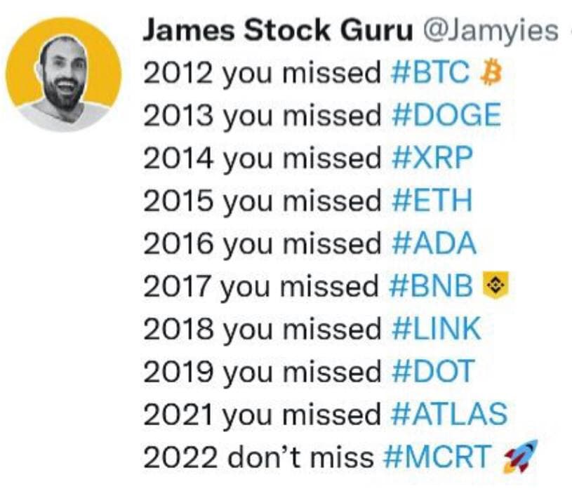 mooncryptocalls's tweet photo. Bullish for Magic Craft MCRT with the very BIG influencers &amp; investors involved!! 👇👇👇👇🚀💰 @Jamyies @MMCrypto @Davincij15 @TheMoonCarl @MagicCraftGame https://t.co/YrWh2rY4hY