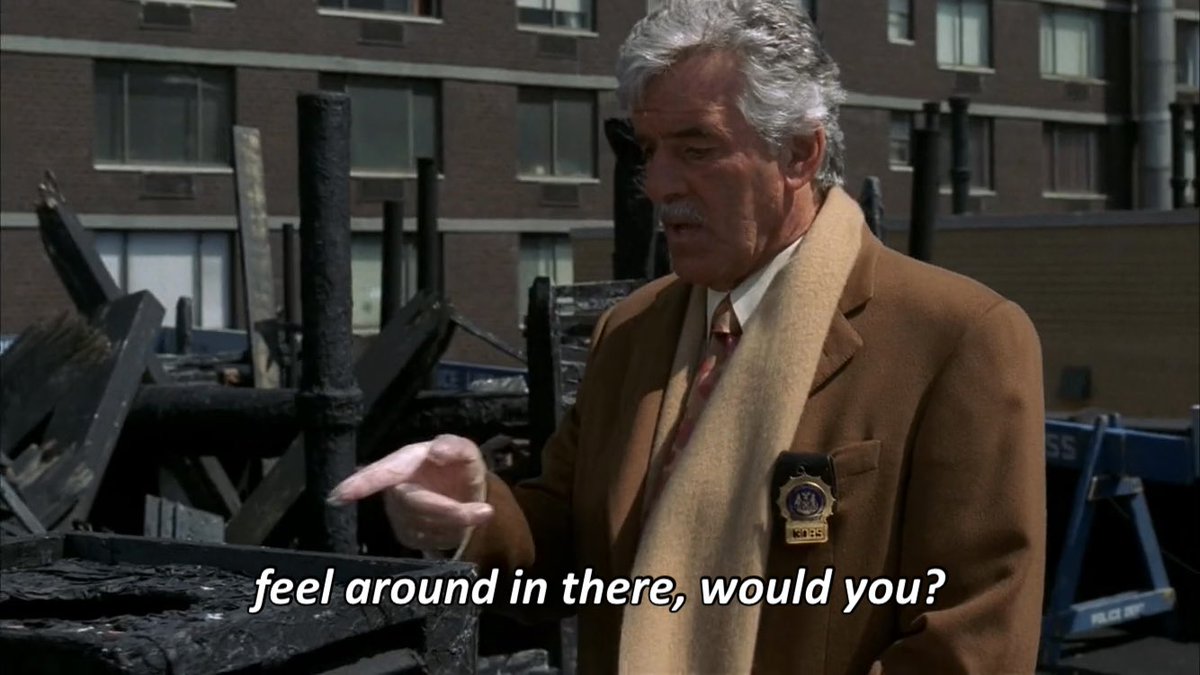 out of context law & order tweet media