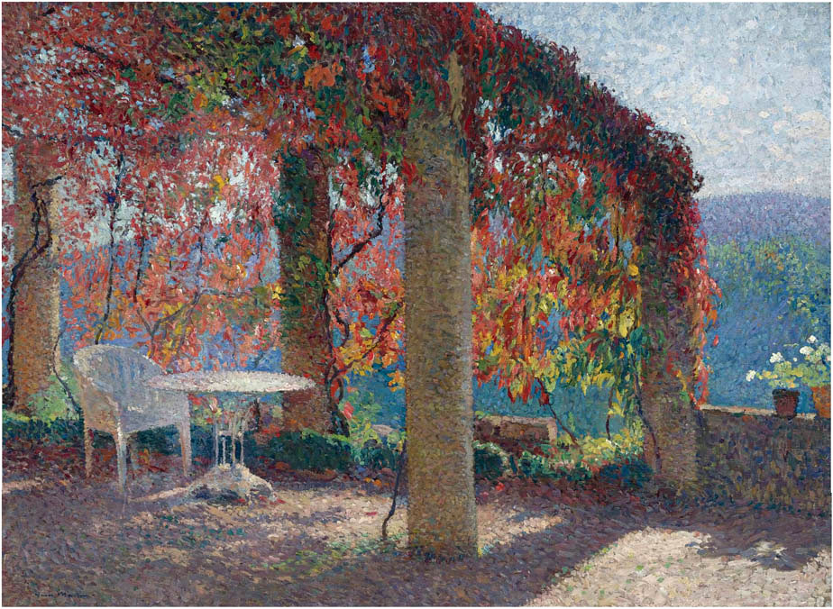 Pergola in Marquayrol in Autumn #martin #henrimartin