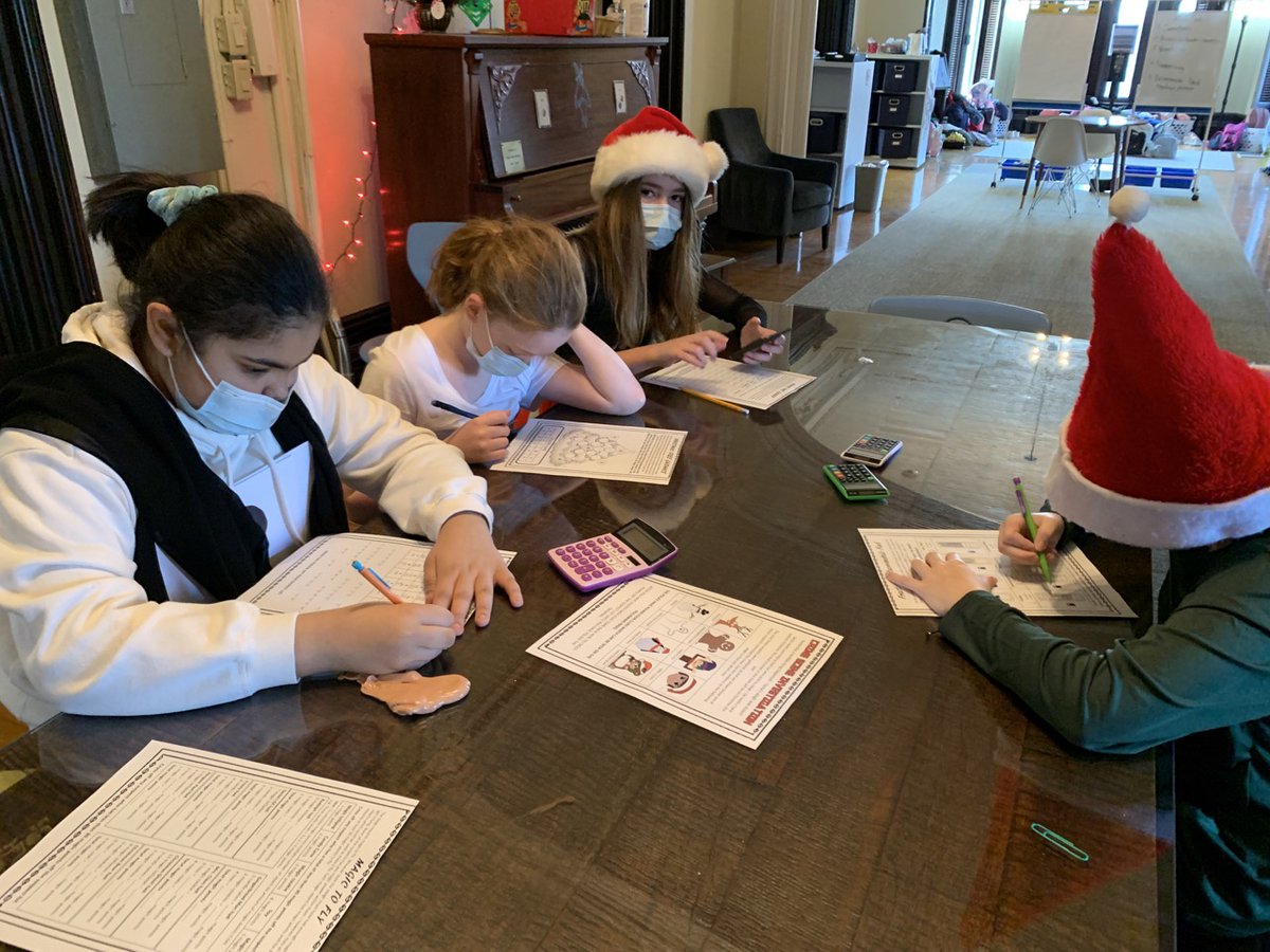 Throwback to before the break! The Grade 6 students had a lot of fun using their mathematical skills to find out who stole Santa's sleigh. We are glad Trafalgar students have the opportunity to learn while working as part of a team! #ItsAGirlsWorld #Community