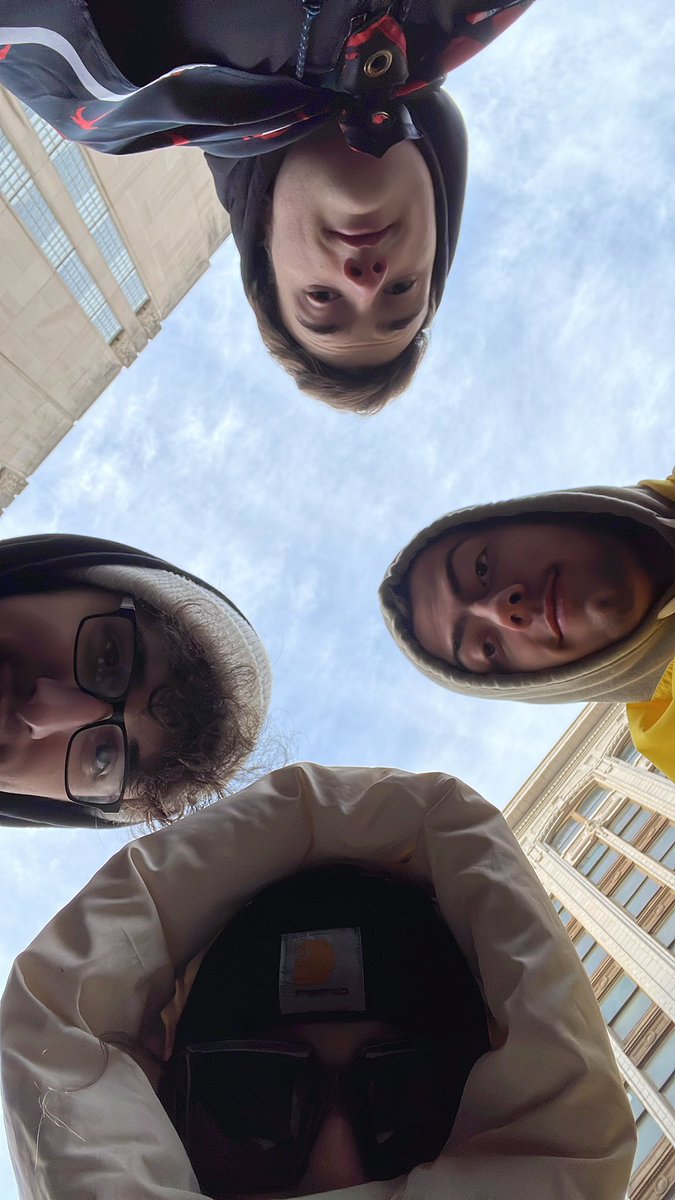 TJSpuller's tweet photo. Freezing but we’re here. Can’t wait to see you @twentyonepilots https://t.co/n2T1XjJ99b