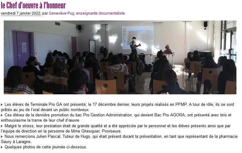 PaulArene04's tweet photo. Quand les élèves de Bac Pro GA montent sur scène pour défendre leur Chef d’Œuvre, ils se révèlent de parfaits orateurs et font preuve d'éloquence ! #lyceepaularenesisteron #BacProGA
https://t.co/fPjiYZufAx https://t.co/aR4r4HP7gr