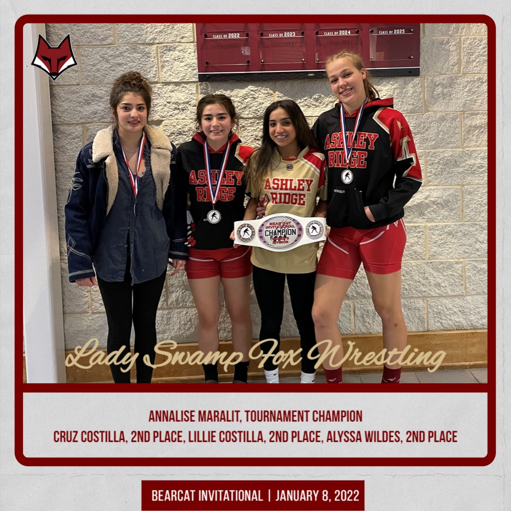 ARFox_Wrestling's tweet photo. Congratulations Ladies! https://t.co/hfR5xlu7wP